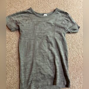 Grey women’s tkeq short sleeve equestrian shirt